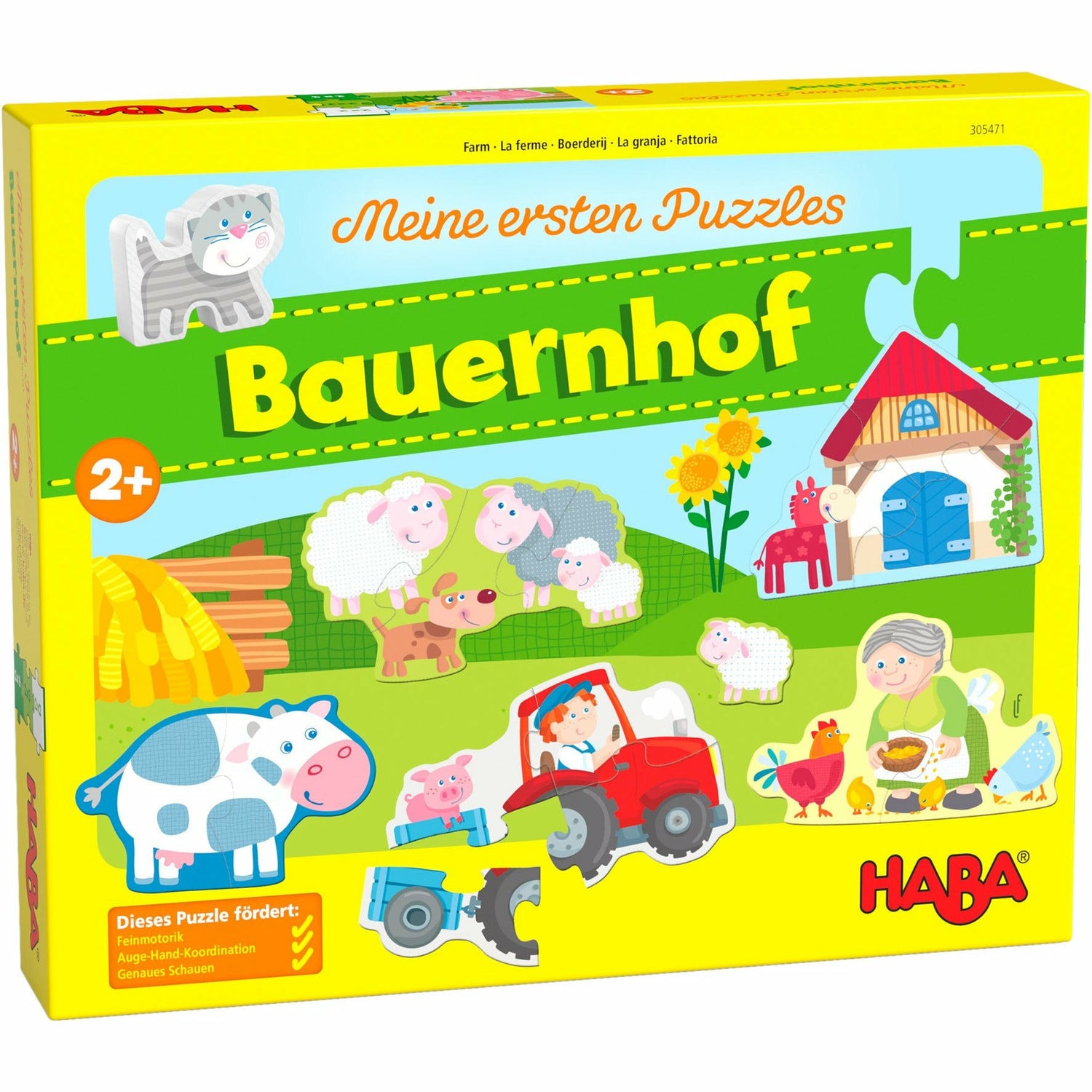 HABA | Meine ersten Puzzles - Bauernhof