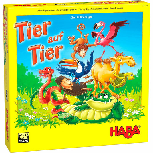 HABA | Tier auf Tier – Das wackelige Stapelspiel