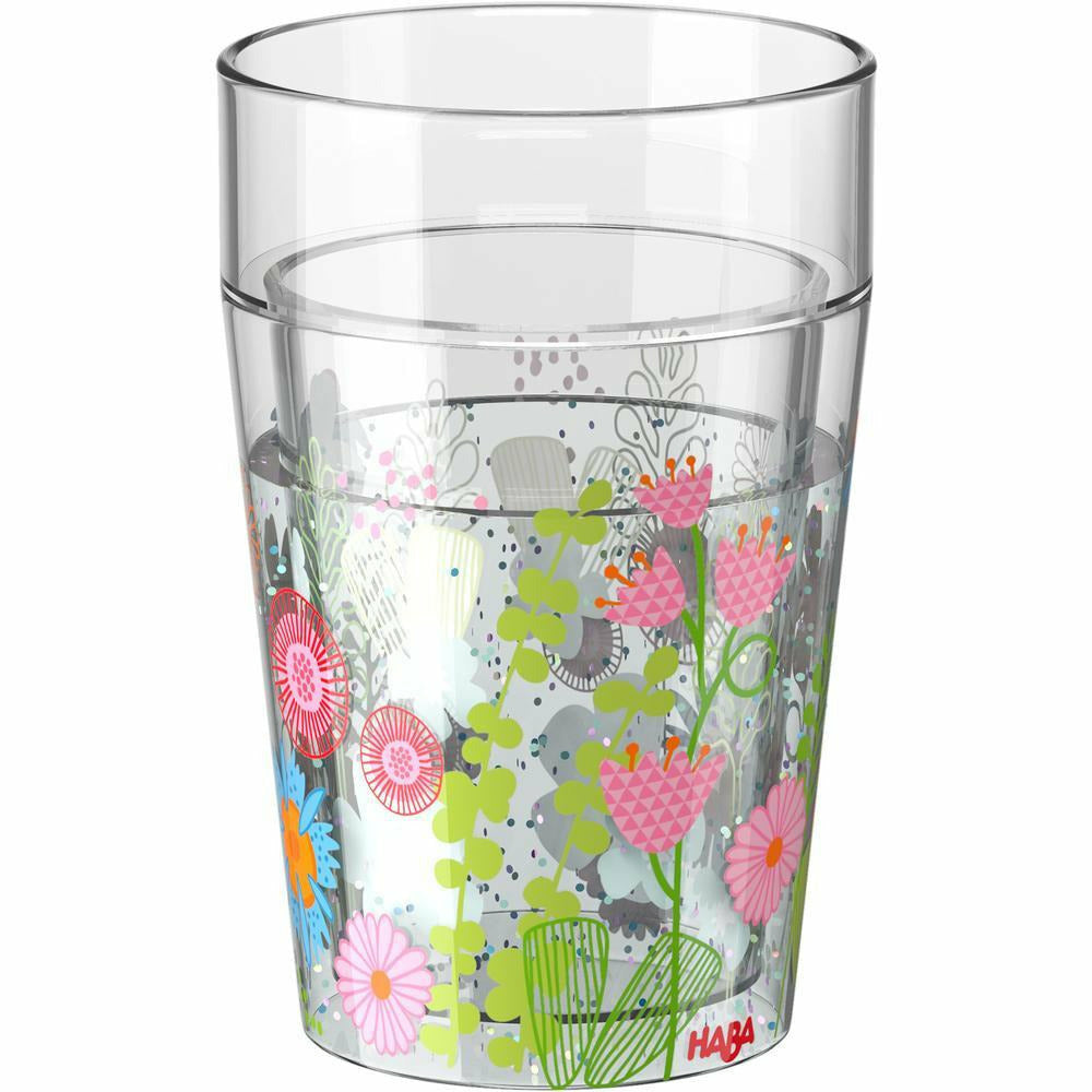 HABA | Glitzerbecher Blumen