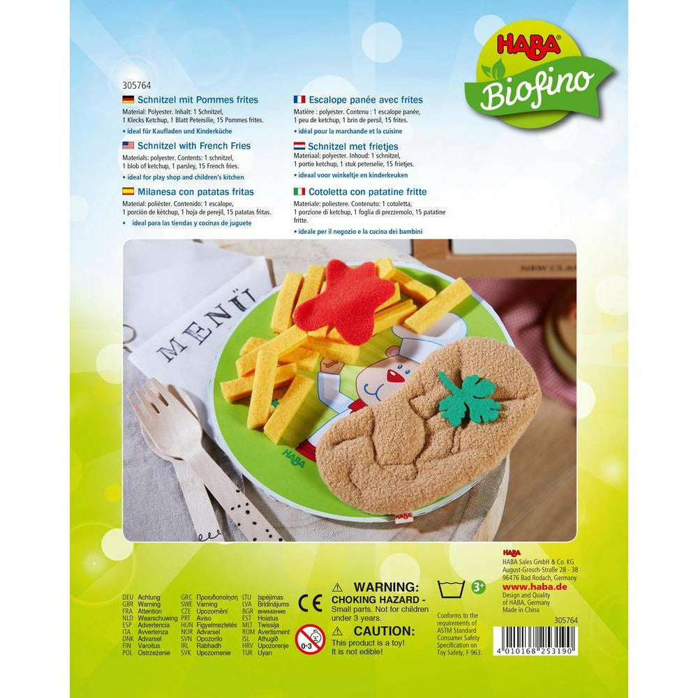 HABA | Schnitzel mit Pommes frites