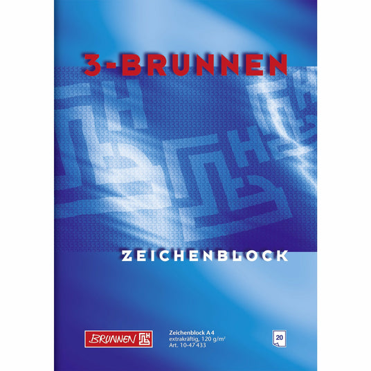 Zeichenblock A4 120g 20Bl