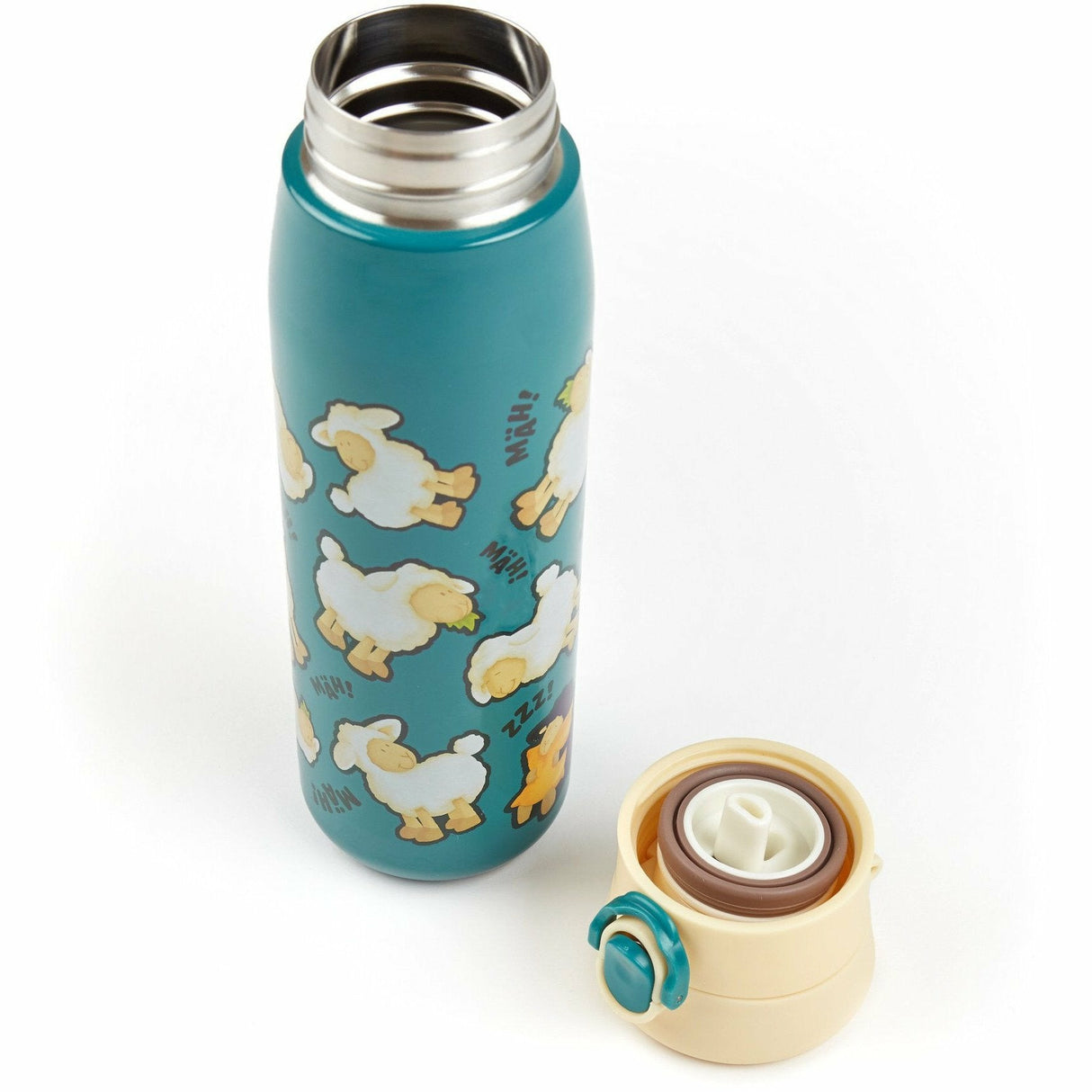 Sigikid | Edelstahl-Isolierflasche Schafe OnTour 420ml