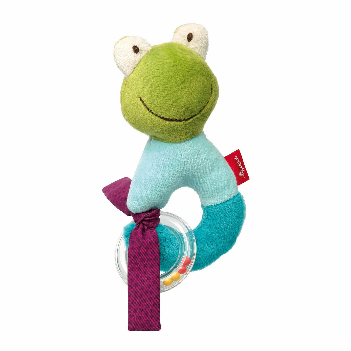 Sigikid | Rassel-Greifling Frosch Red Stars