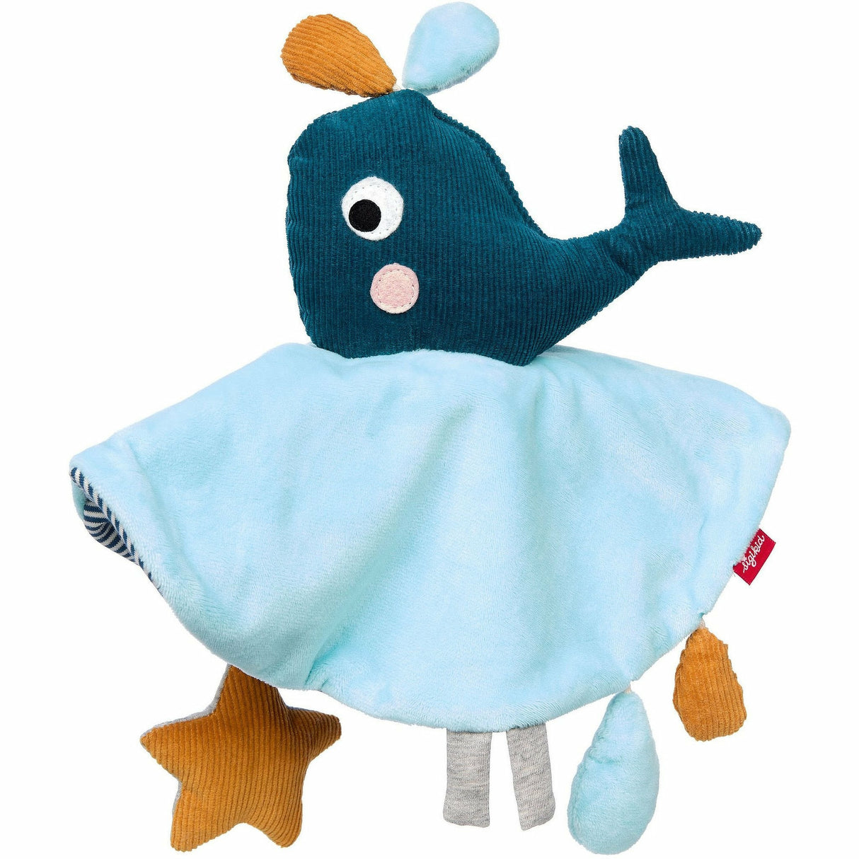 Sigikid | Schnuffeltuch Wal Urban