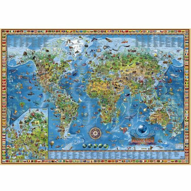 Amazing World - Puzzle - 2000 Teile