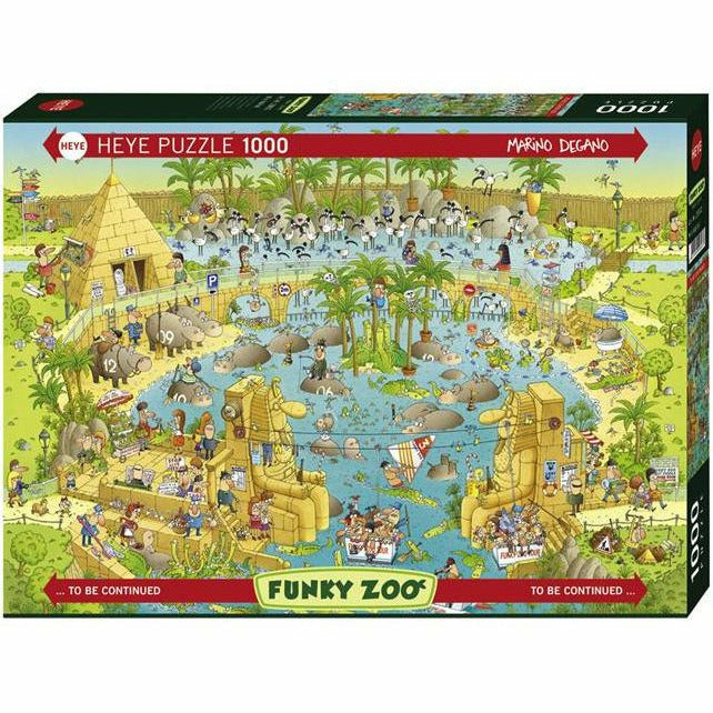 Nile Habitat - Puzzle - 1000 Teile