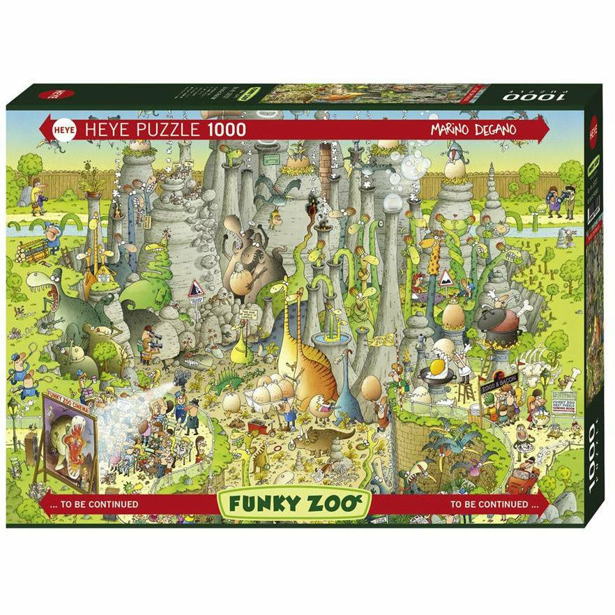 Jurassic Habitat - Puzzle - 1000 Teile