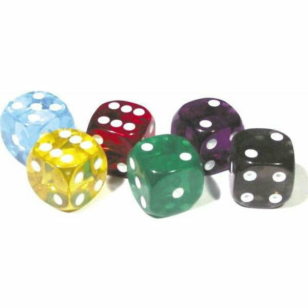 Amigo | Würfel | 6 Seiten | Transparent W06 16mm