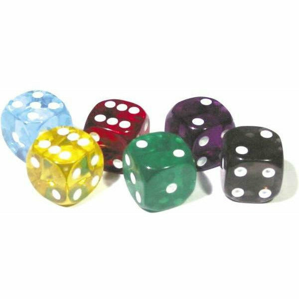 Amigo | Würfel | 6 Seiten | Transparent W06 10mm