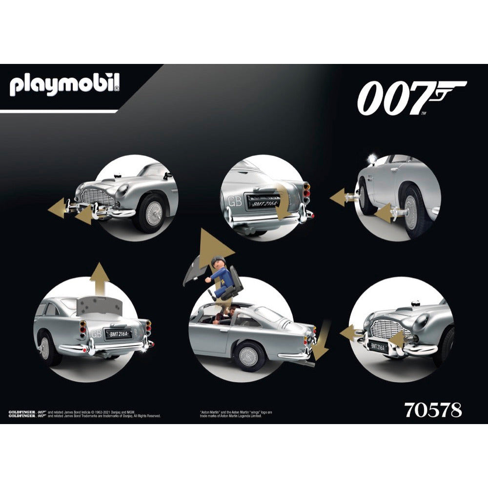 PLAYMOBIL | 70578 | James Bond Aston Martin DB5 - Goldfinger Edition