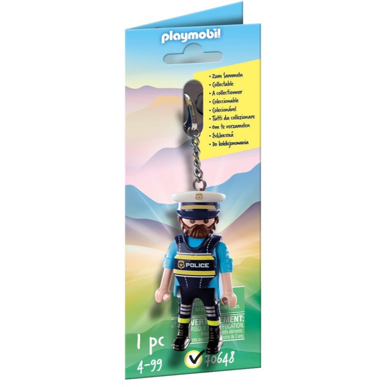 PLAYMOBIL 70648 Schlüsselanhänger Polizist
