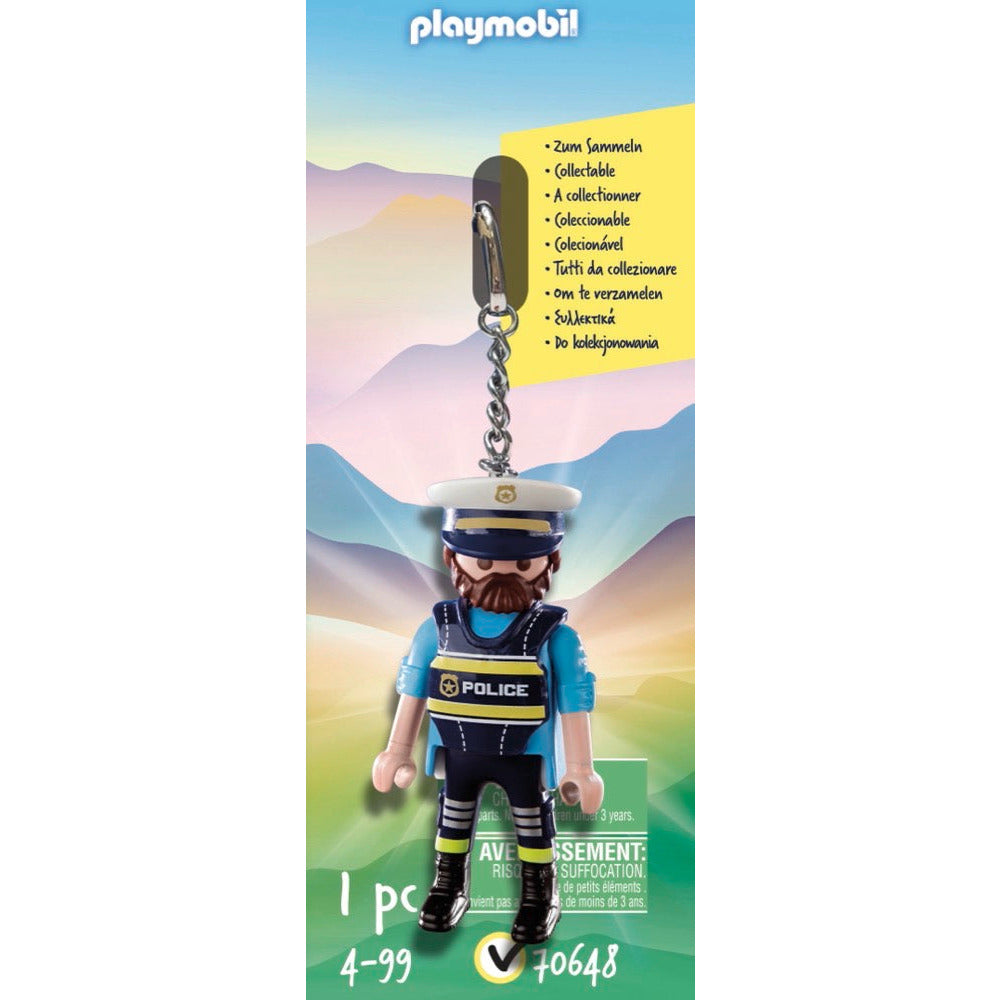 PLAYMOBIL 70648 Schlüsselanhänger Polizist