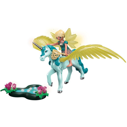 PLAYMOBIL 70809 Crystal Fairy mit Einhorn