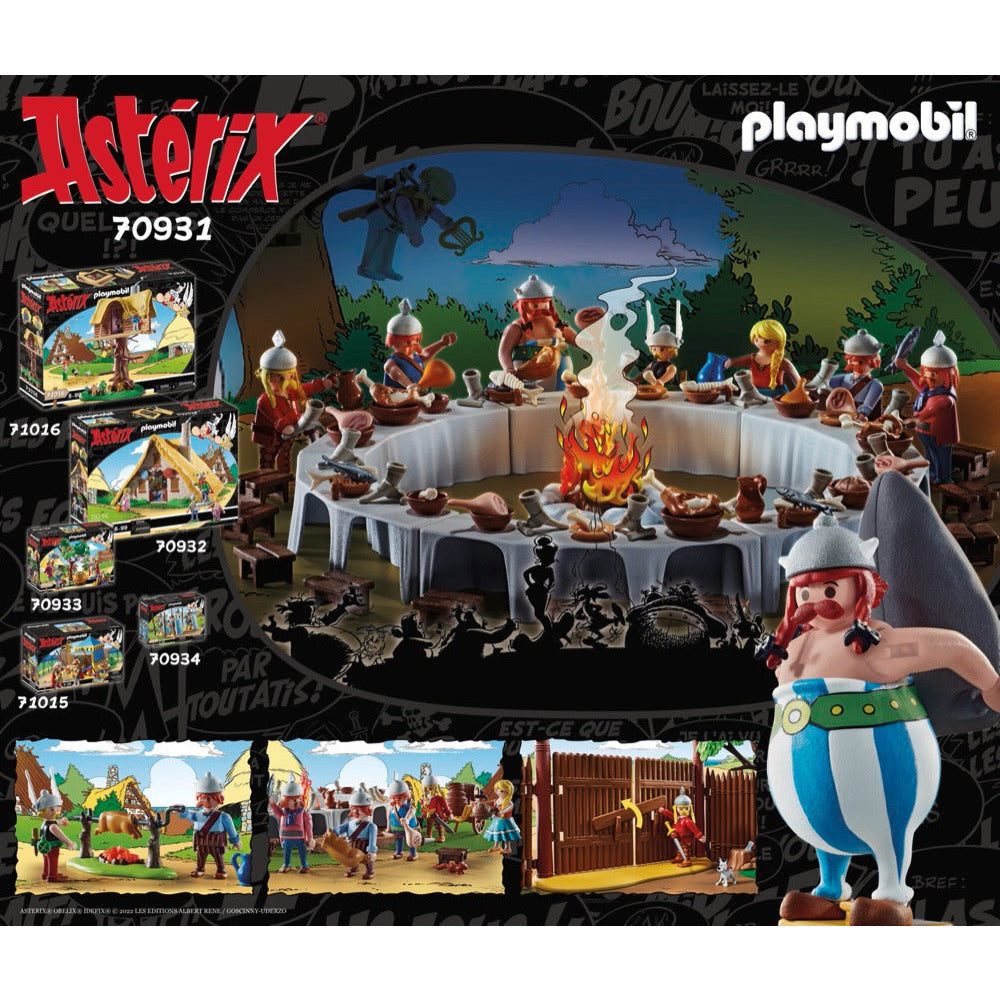 PLAYMOBIL | 70931 | Asterix: Großes Dorffest