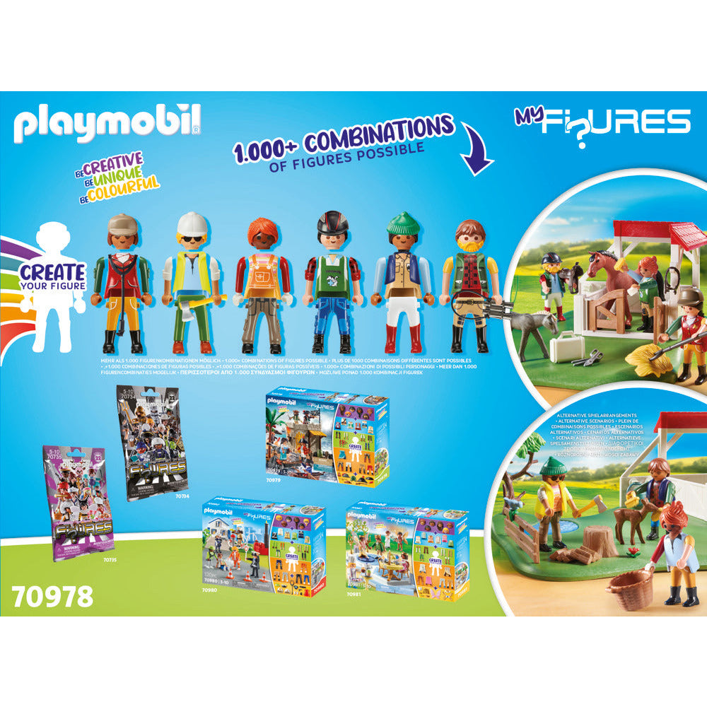 PLAYMOBIL 70978 My Figures: Horse Ranch