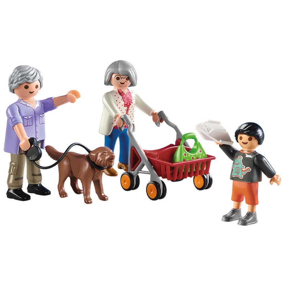 PLAYMOBIL 70990 Großeltern mit Enkel