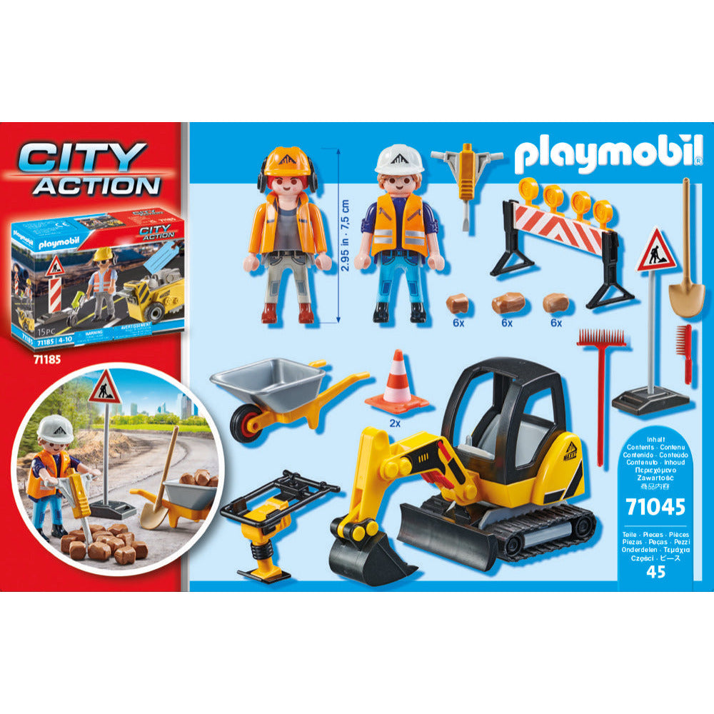 PLAYMOBIL 71045 Straßenbau