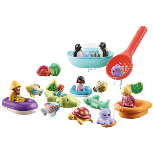 PLAYMOBIL 71086 PLAYMOBIL 1.2.3 AQUA: Adventskalender Badespaß