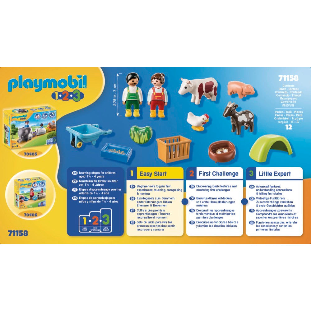 PLAYMOBIL 71158 Spielspaß auf dem Bauernhof