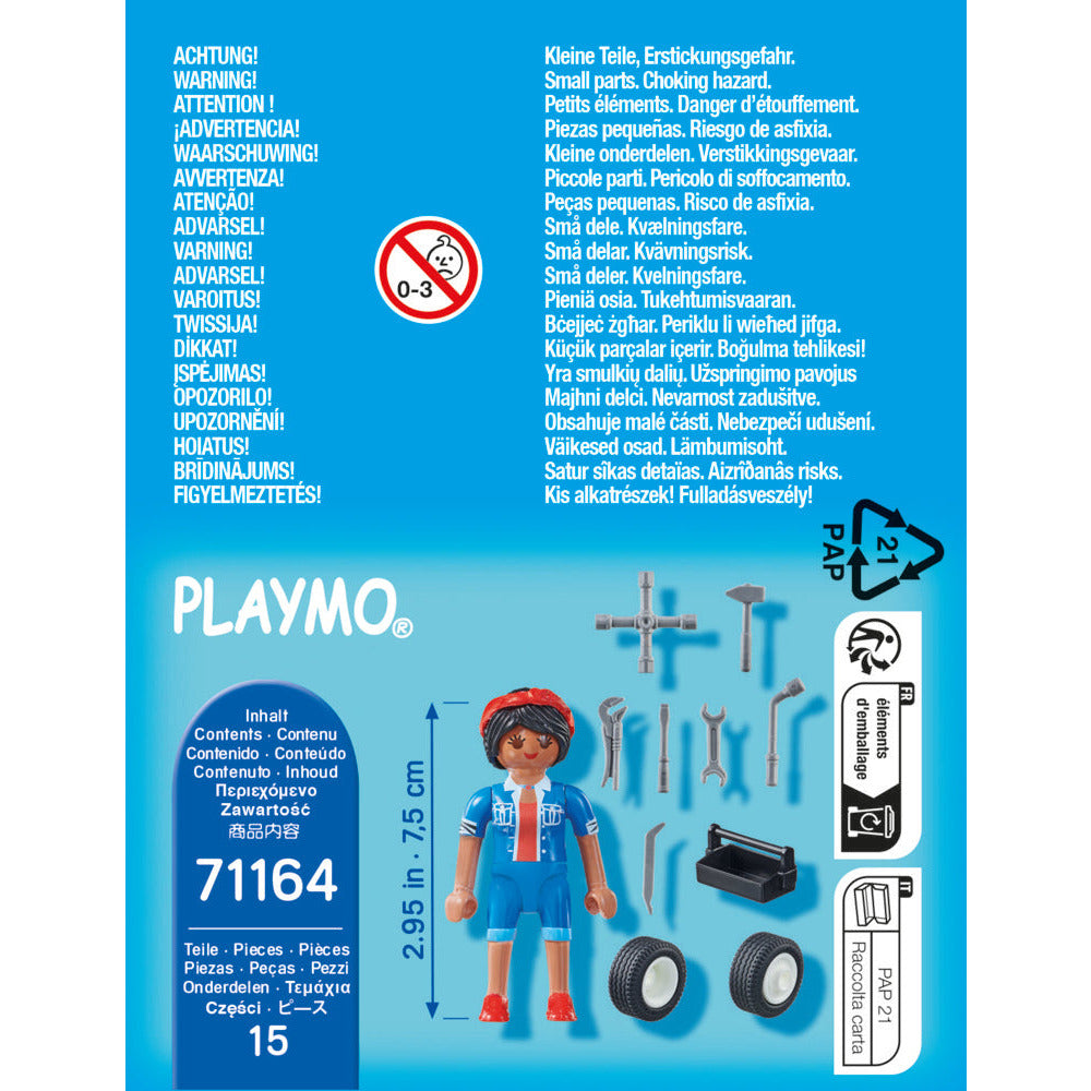 PLAYMOBIL 71164 Mechanikerin