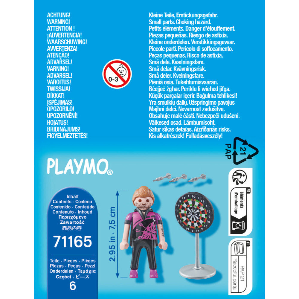 PLAYMOBIL 71165 Dartspieler