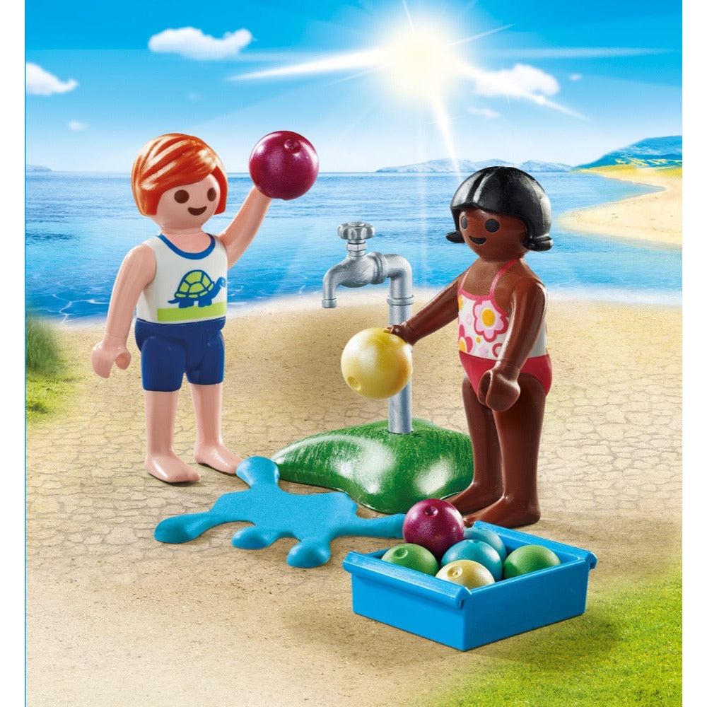 PLAYMOBIL 71166 Kinder mit Wasserballons