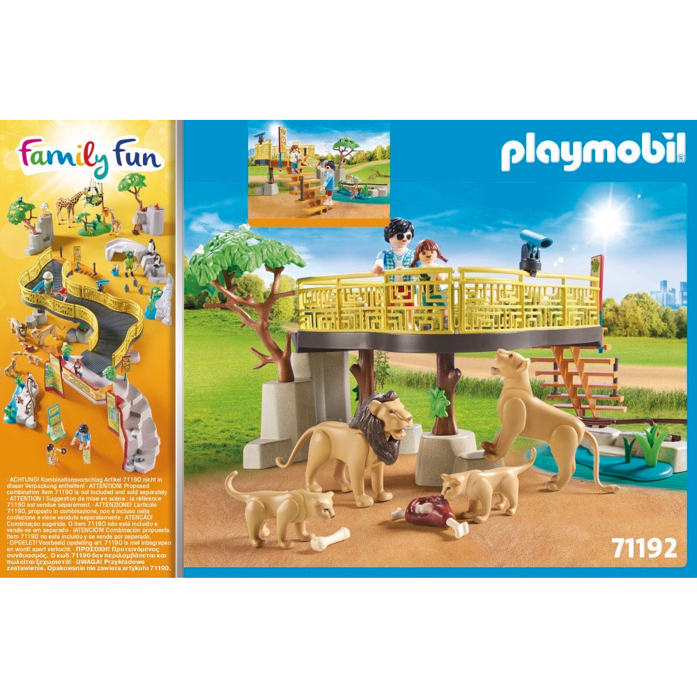 PLAYMOBIL 71192 Löwen im Freigehege