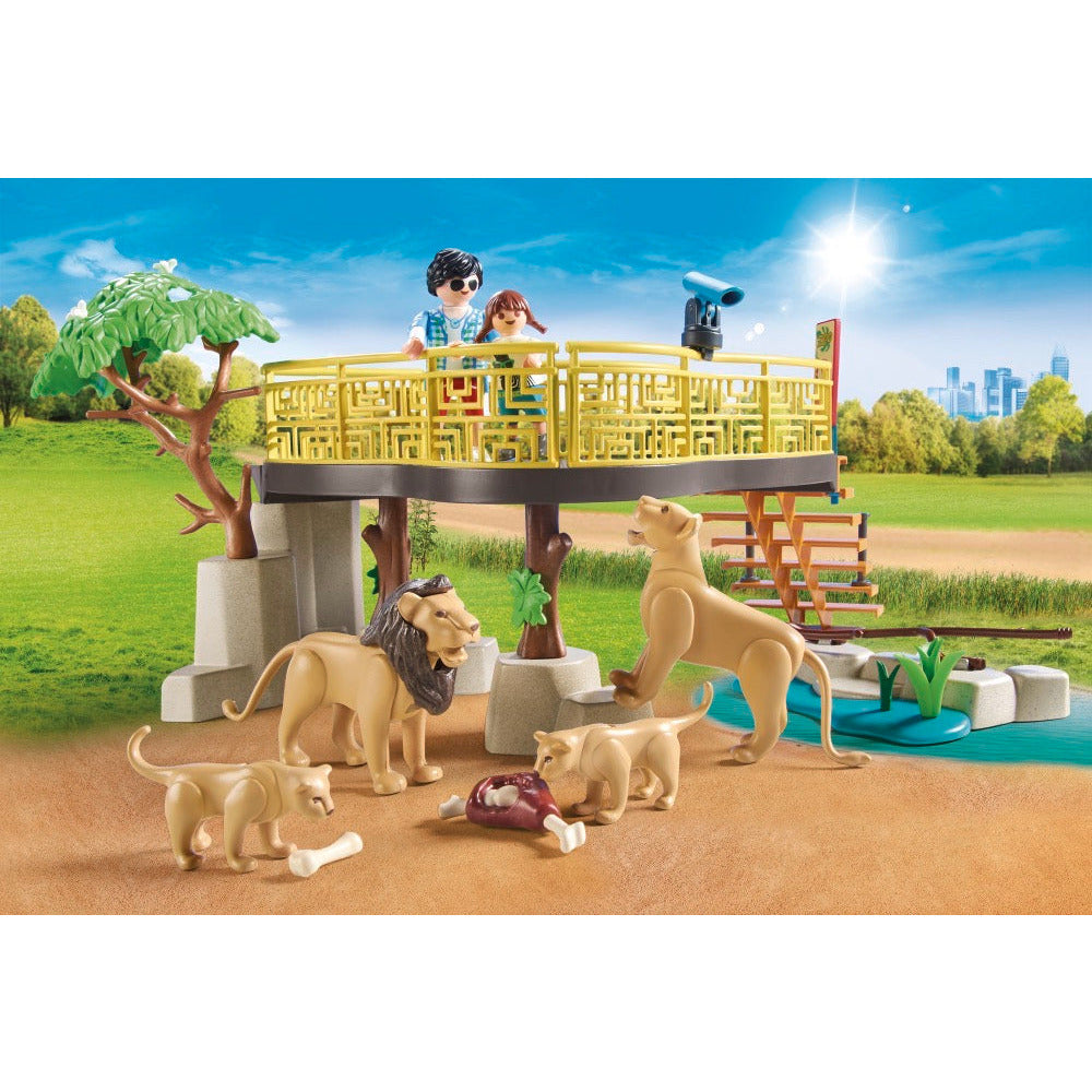 PLAYMOBIL 71192 Löwen im Freigehege