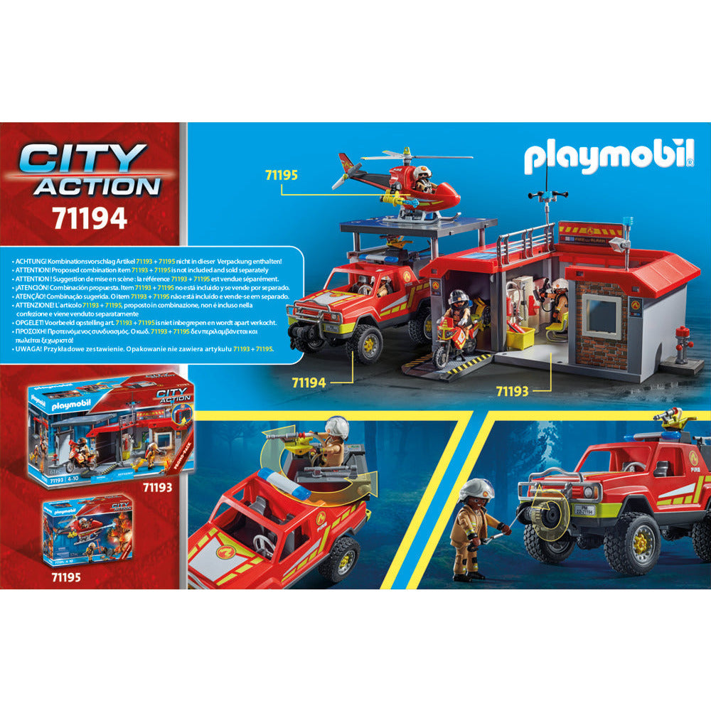 PLAYMOBIL 71194 Feuerwehr-Löschtruck