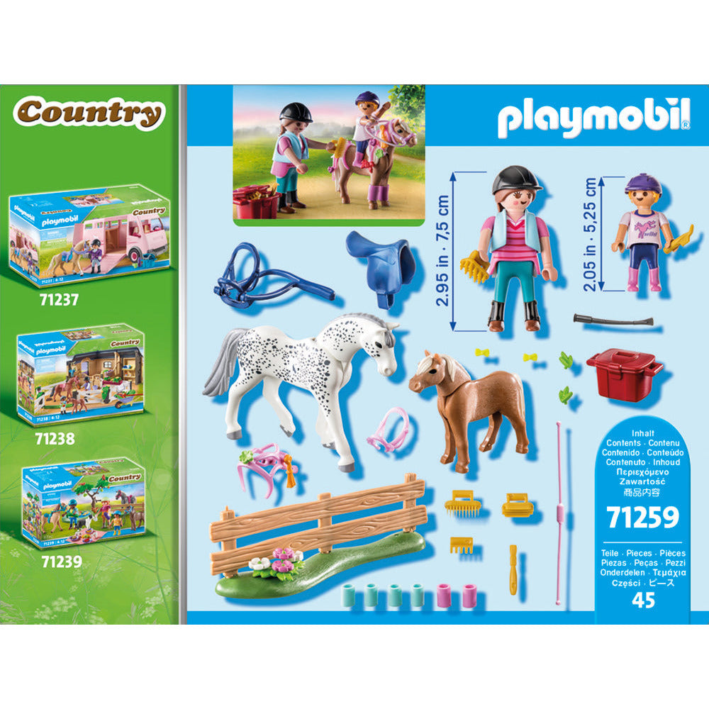 PLAYMOBIL 71259 Starter Pack Pferdepflege