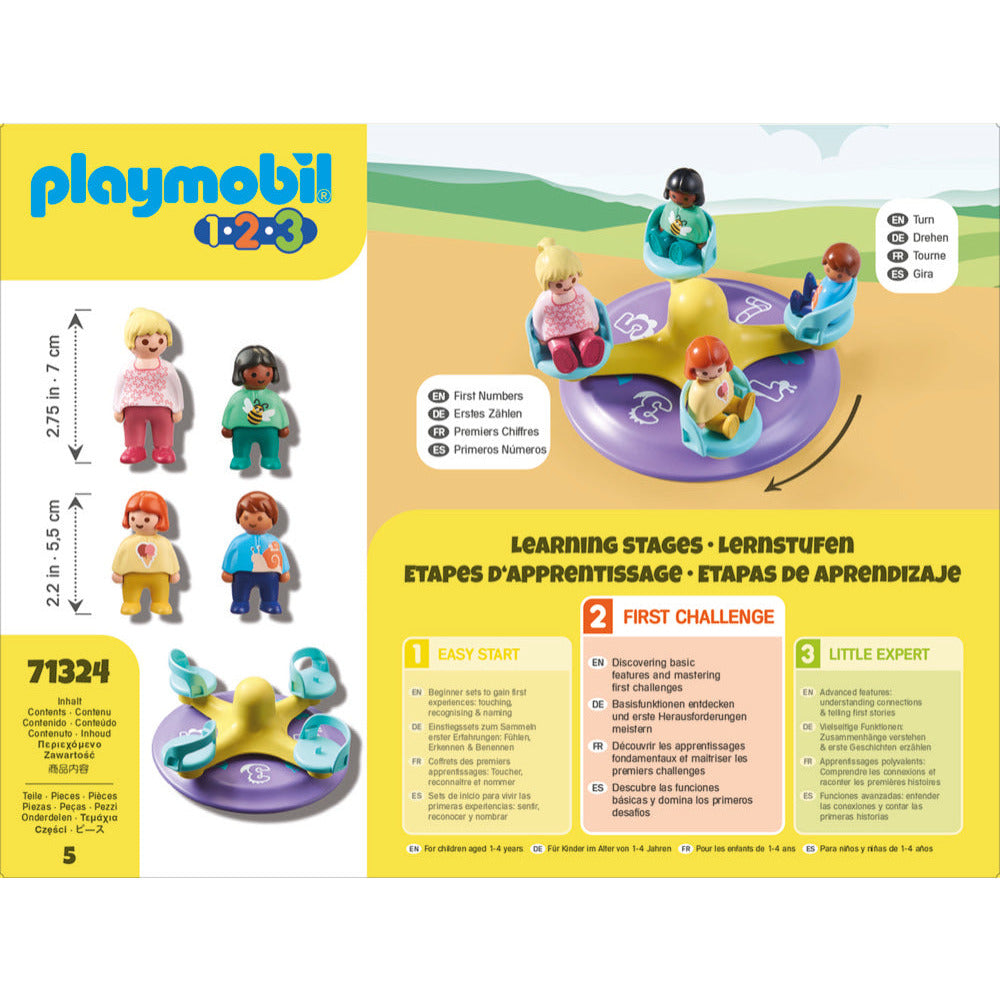 PLAYMOBIL 71324 1.2.3: Zahlenkarussell