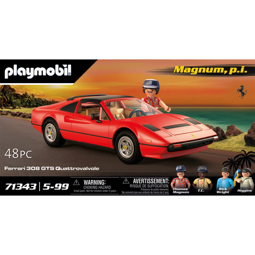 PLAYMOBIL 71343 Magnum, p.i. Ferrari 308 GTS Quattrovalvole