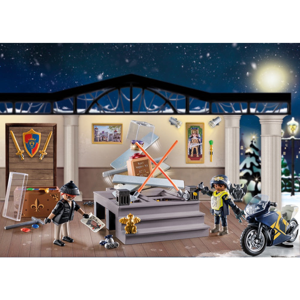 PLAYMOBIL 71347 Adventskalender Polizei Museumsdiebstahl