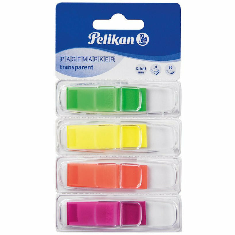 Pagemarker transp.N133 4x12,5x43mm 144 Blatt