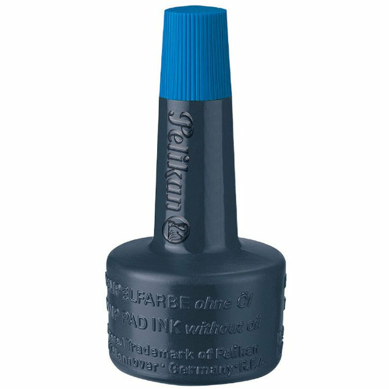 Stempelfarbe o.Öl blau 4 K 28 ml Verstreicherflasche