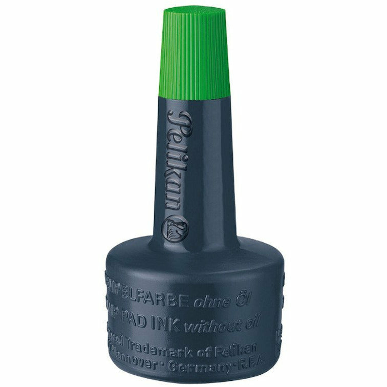 Stempelfarbe o.Öl grün 4 K 28 ml Verstreicherflasche