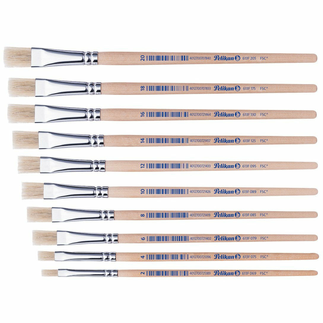 Borstenpinsel S613F/4/6/8 Blister