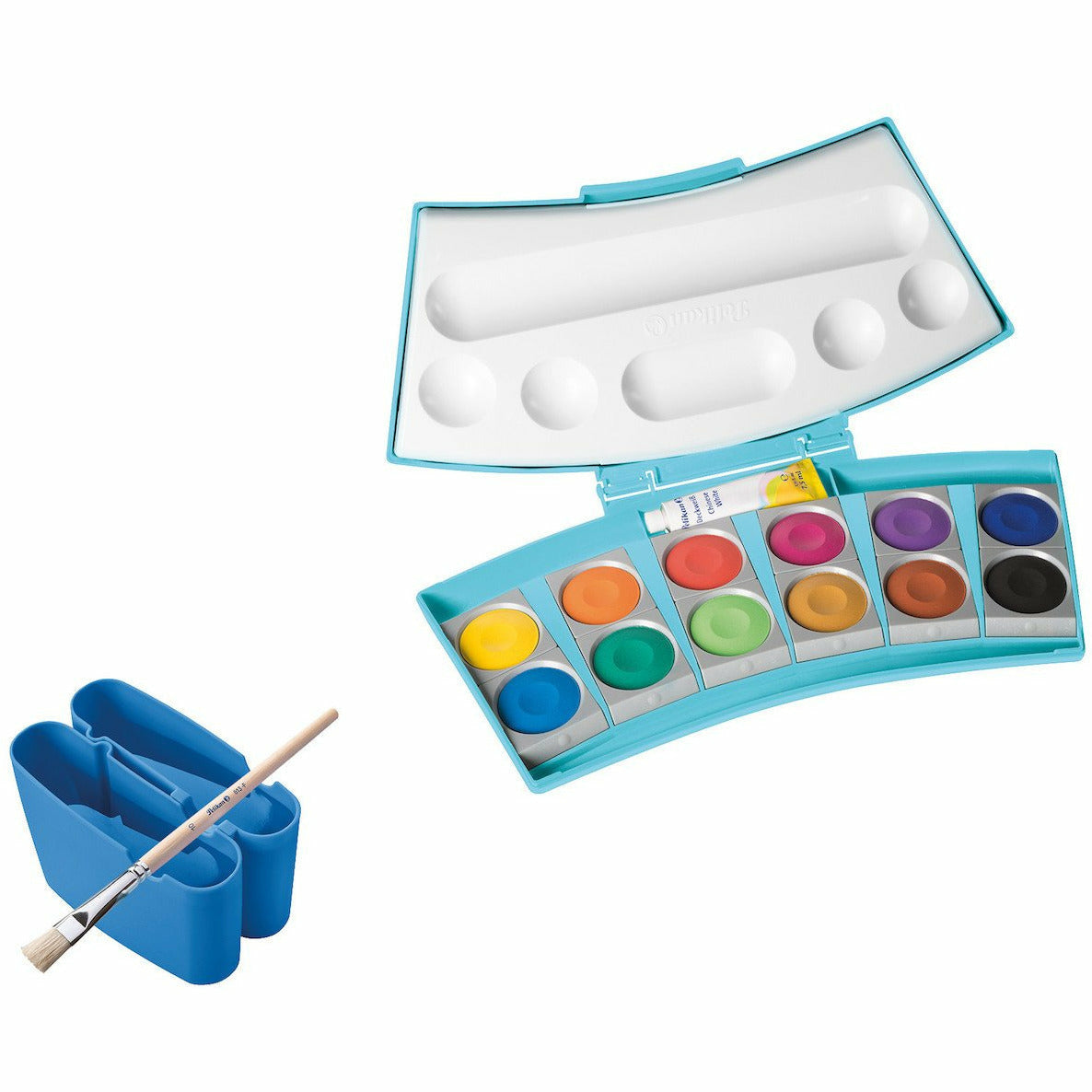 Deckfarbkasten 735 PC/12 Bluesea (Blau) ProColor