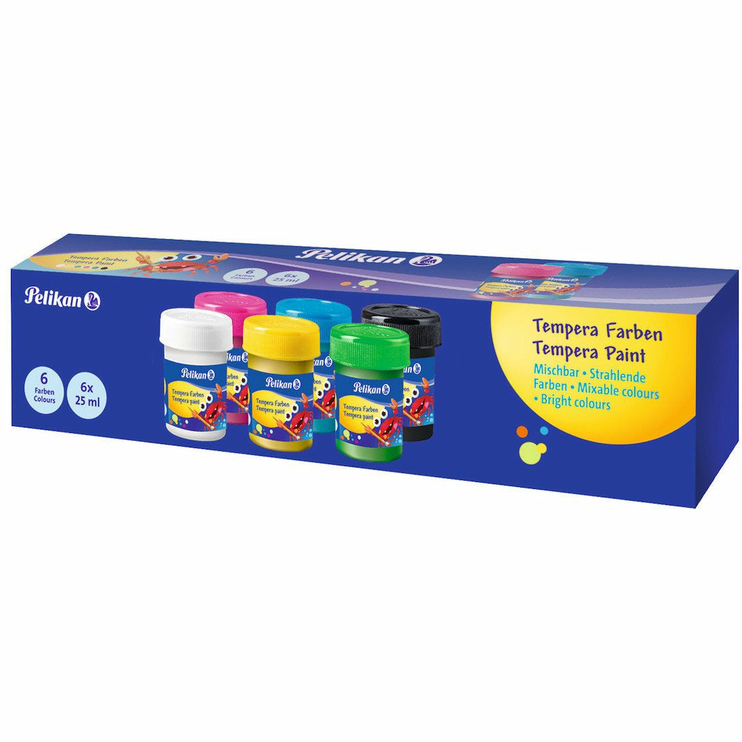 Schulmalfarben-Set 740/6EU 25ml 6 Farben sortiert