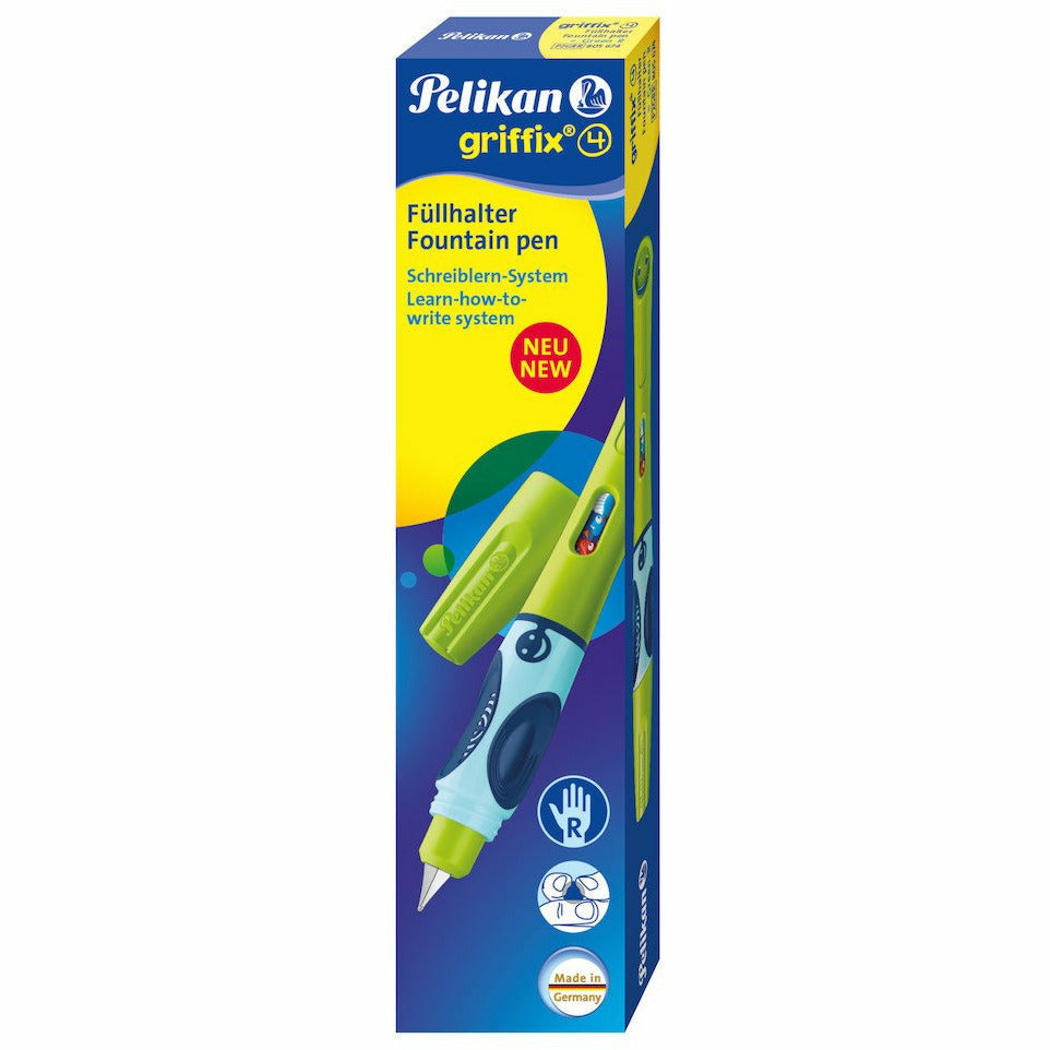 Füllhalter Griffix 4 Green A P2GRR für Rechtshänder in Faltschachtel