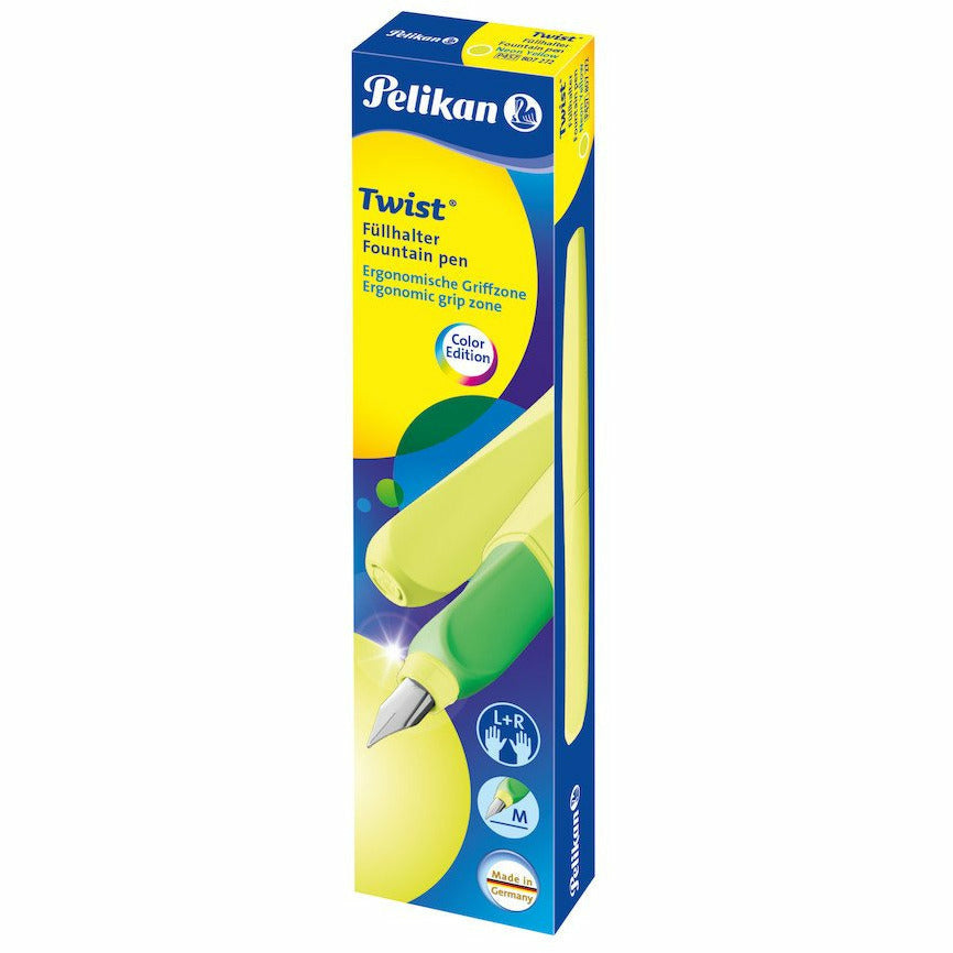 Füllhalter Twist Neon Gelb P457M in Faltschachtel