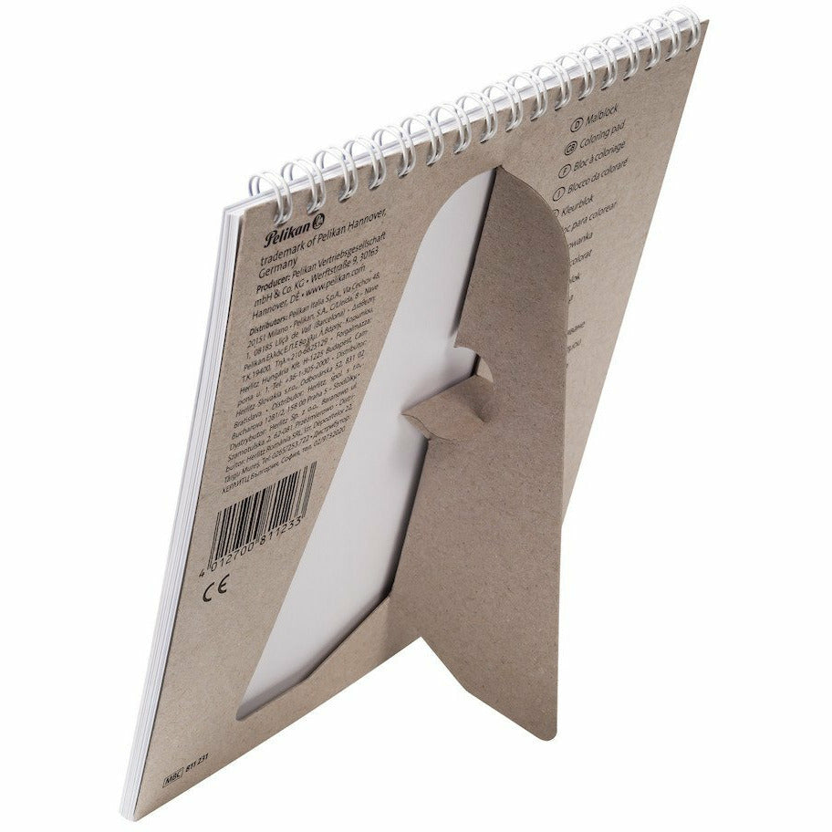 Ausmalblock Combino 15x15cm. spiral. FSC