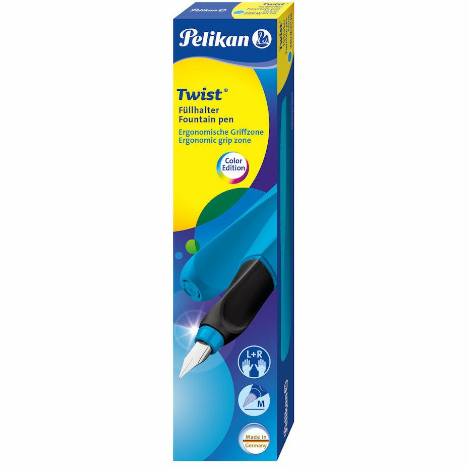 Füllhalter Twist P457 M Petrol in Faltschachtel