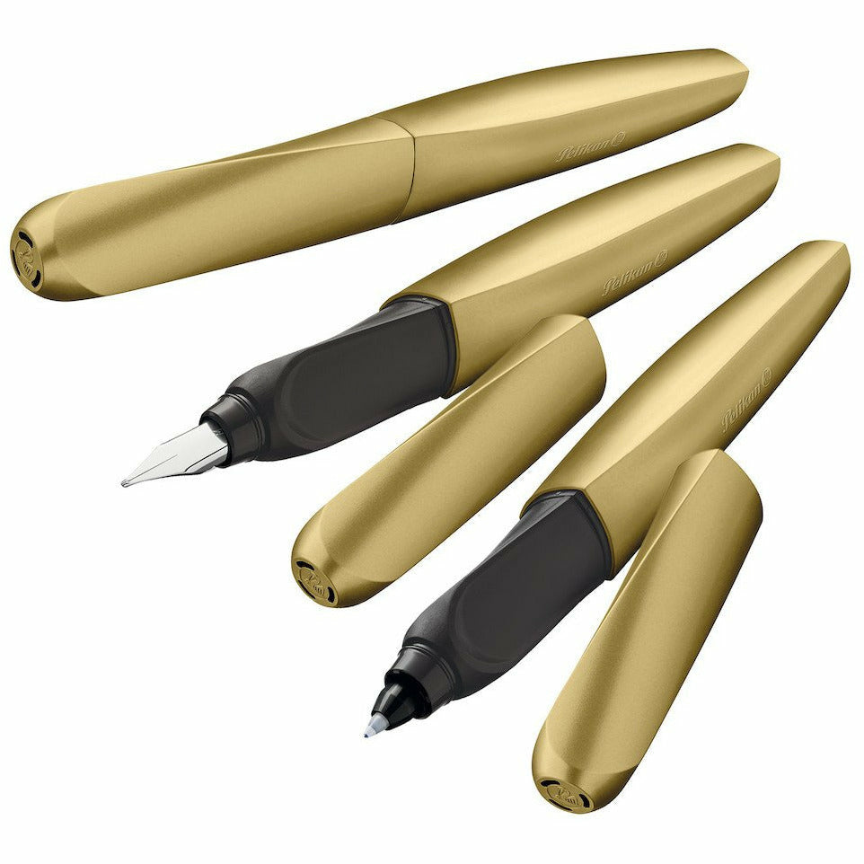 Füllhalter Twist Pure Gold P457 M in Faltschachtel