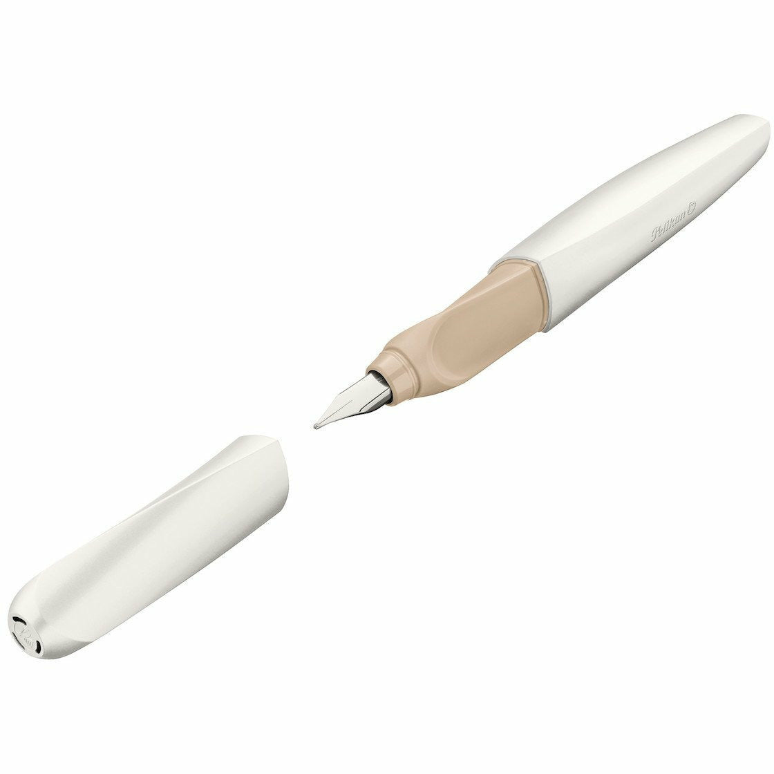 Füllhalter Twist White Pearl P457 M in Faltschachtel