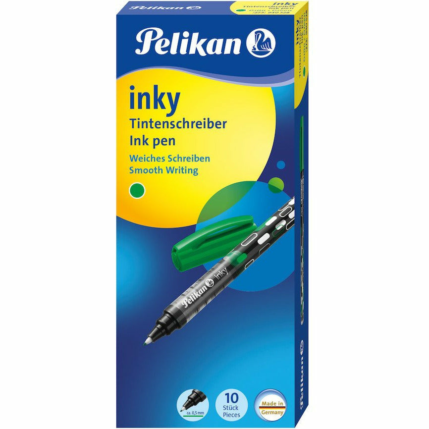 Tintenschreiber Inky 273 grün in Faltschachtel