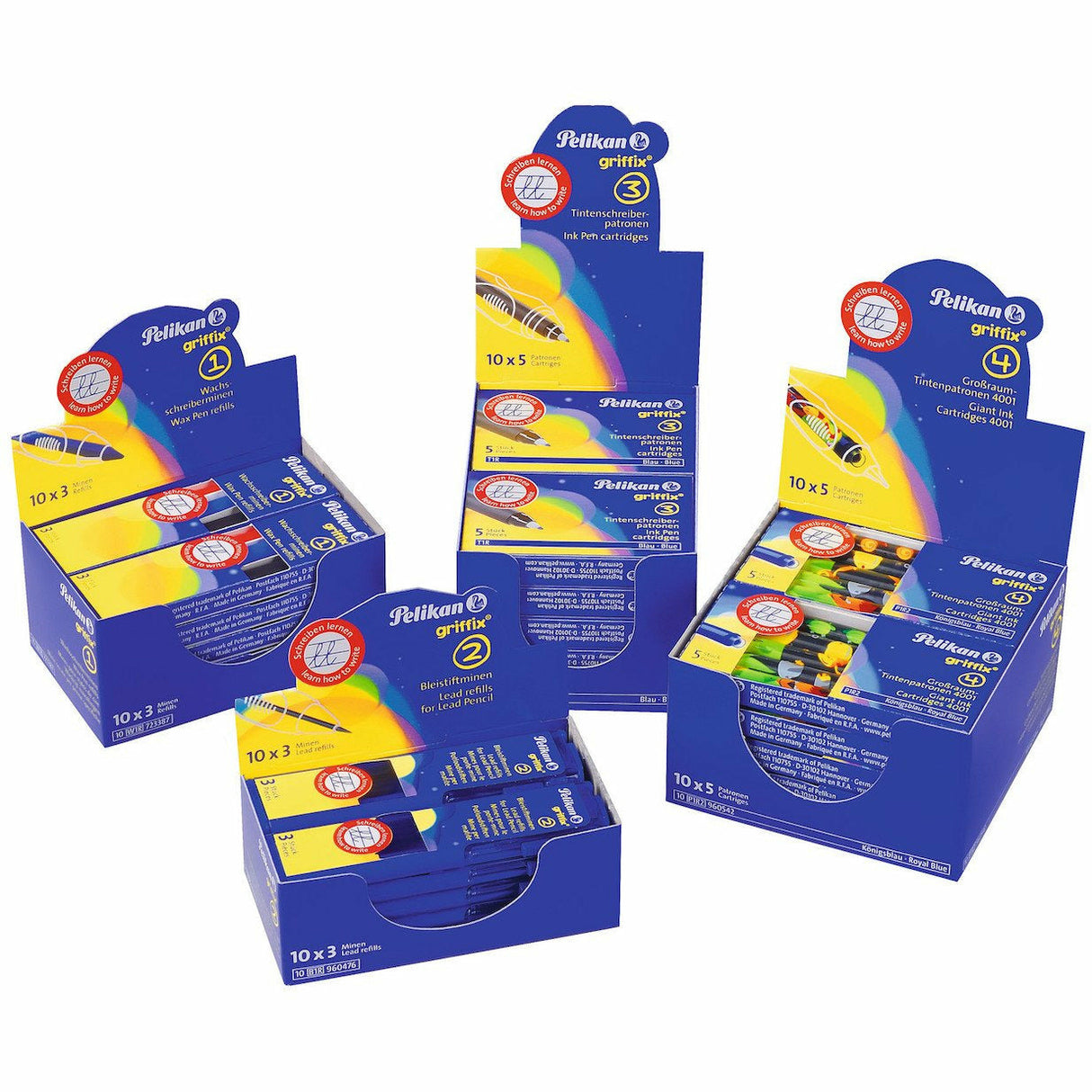 Minen für Bleistift Griffix B1R D=2mm,Fsc mit 3 Stück