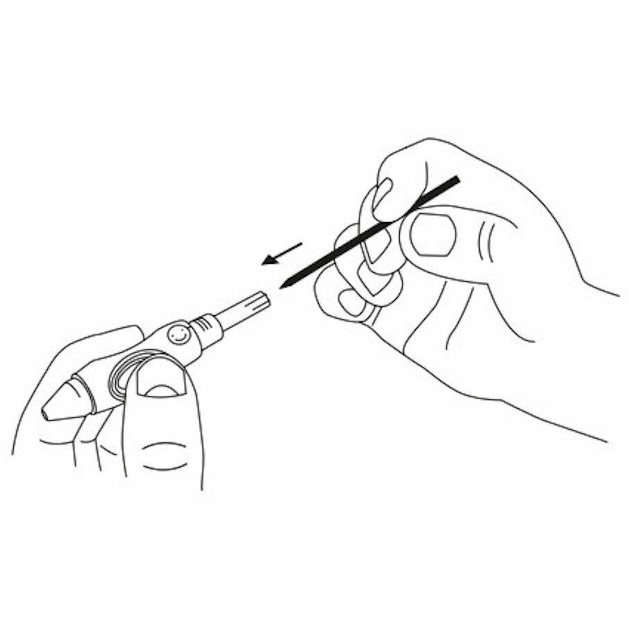 Minen für Bleistift Griffix B1R D=2mm,Fsc mit 3 Stück