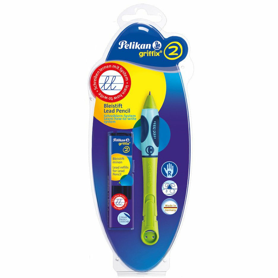 Bleistift Griffix 2 Green B2GRR für Rechtshänder blister