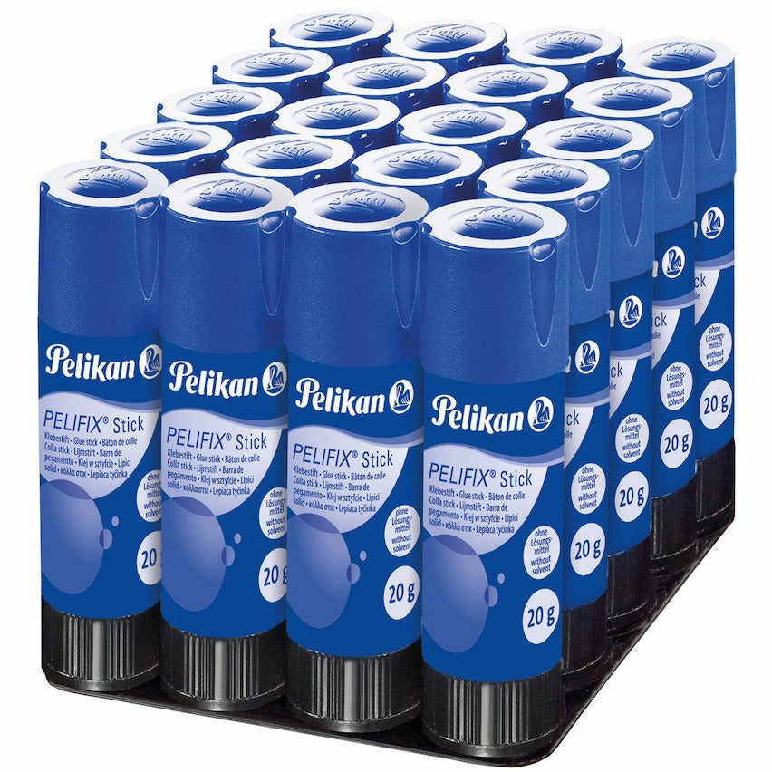 Klebestift 20g PELIFIX P938 20 Stück im Tray